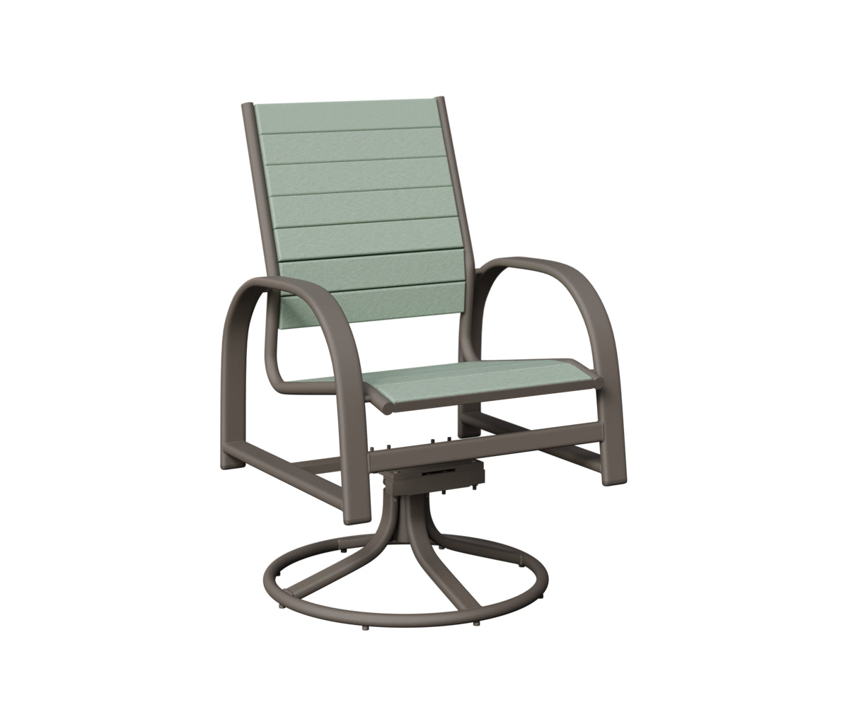 Murphy Poly Swivel Rocker Dining Chair