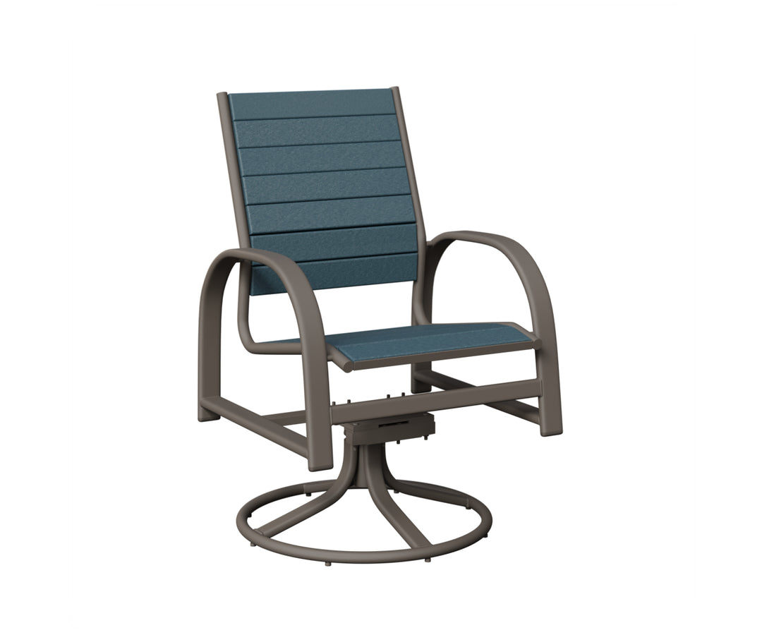 Murphy Poly Swivel Rocker Dining Chair