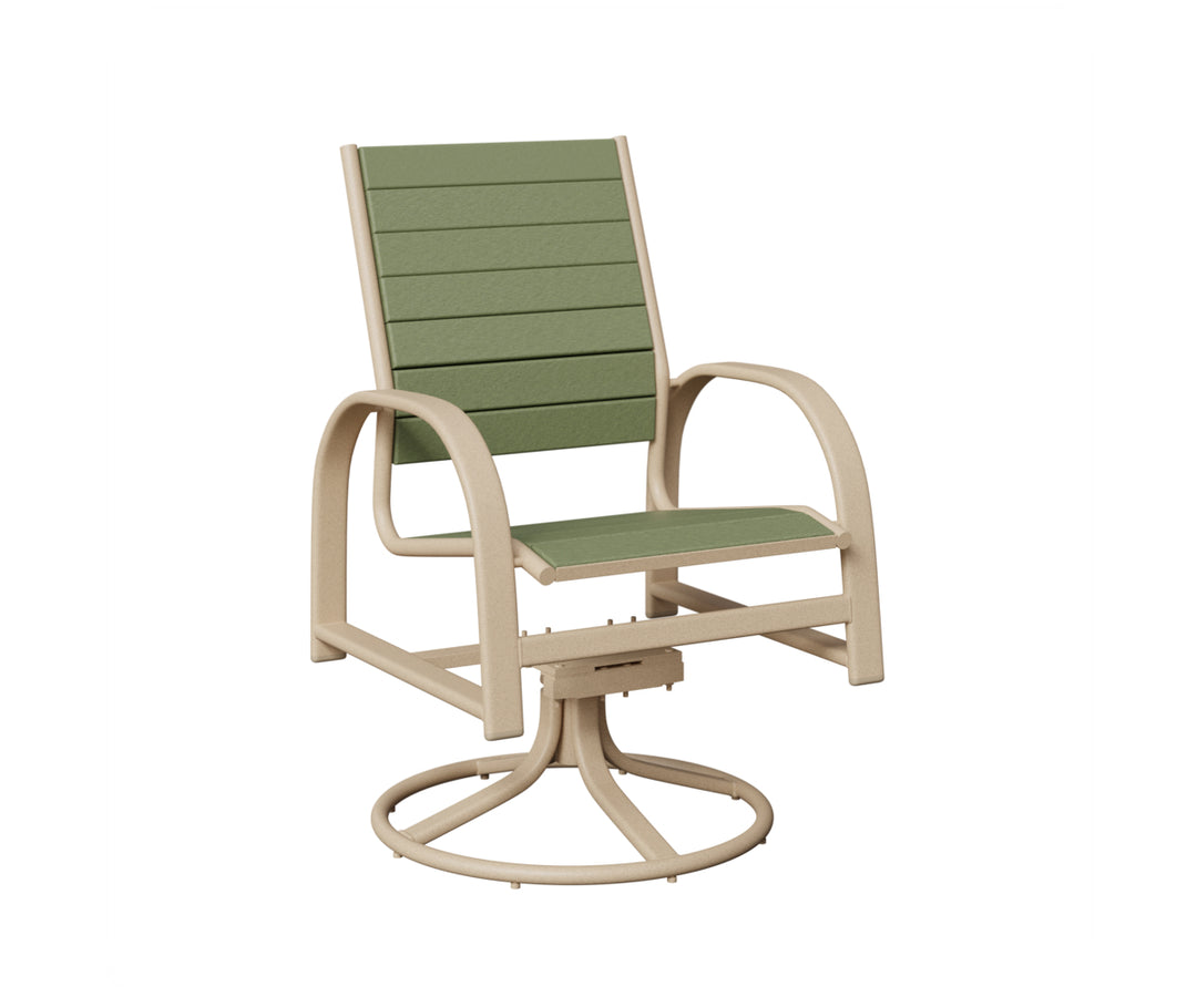 Murphy Poly Swivel Rocker Dining Chair