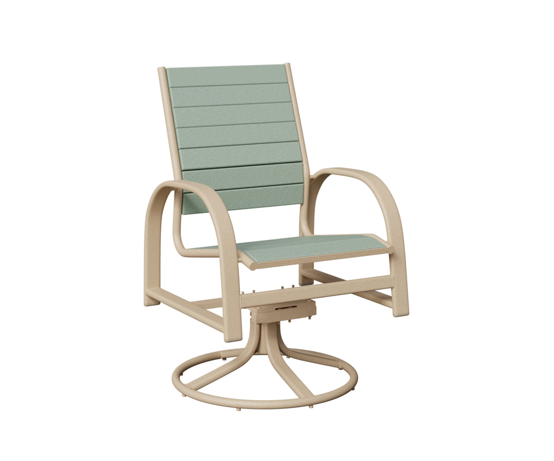 Murphy Poly Swivel Rocker Dining Chair