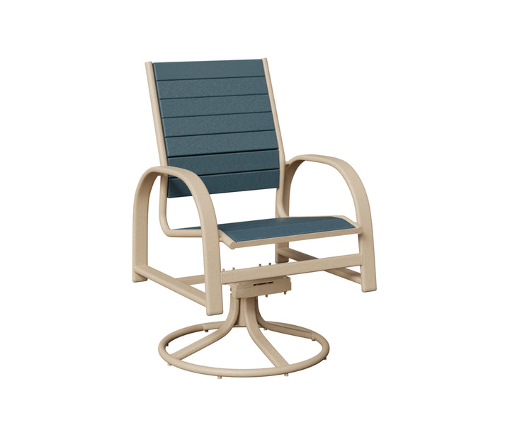 Murphy Poly Swivel Rocker Dining Chair