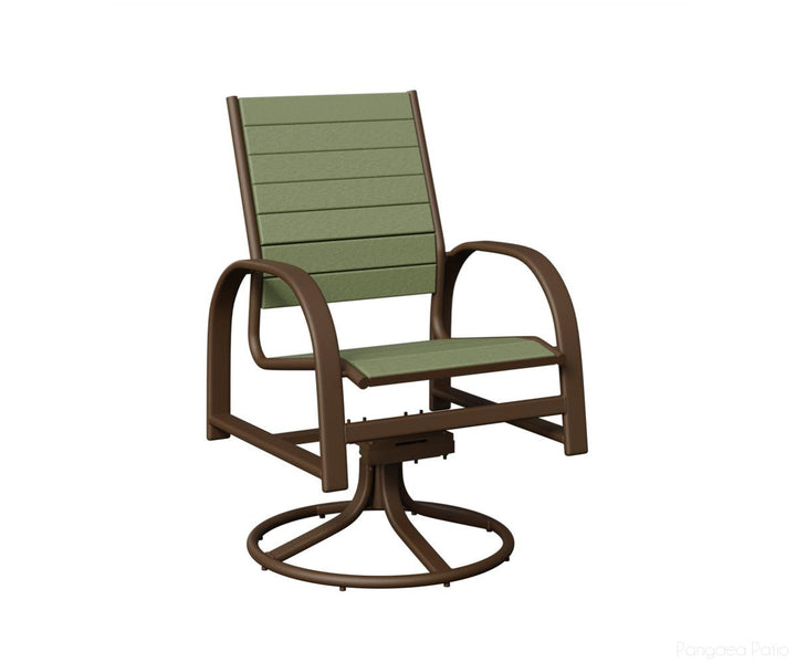 Murphy Poly Swivel Rocker Dining Chair