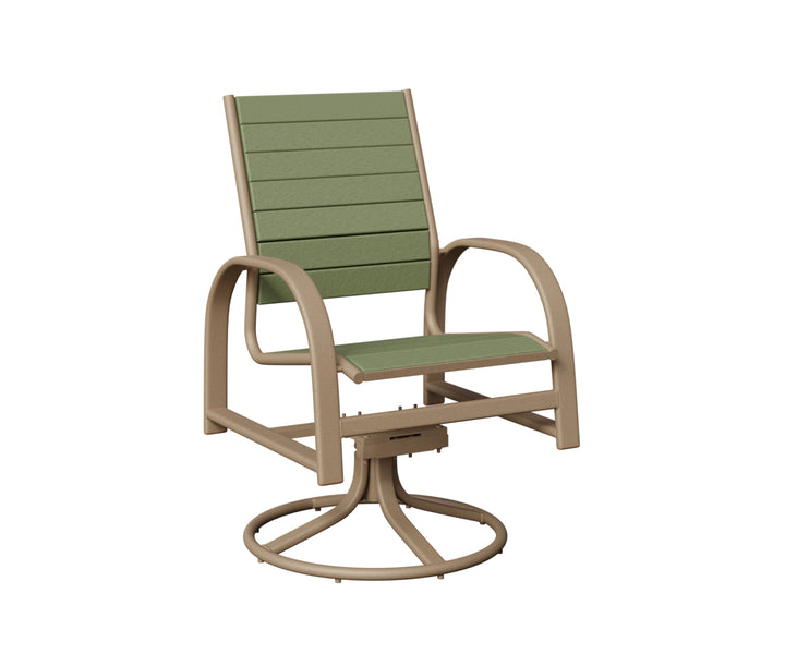 Murphy Poly Swivel Rocker Dining Chair