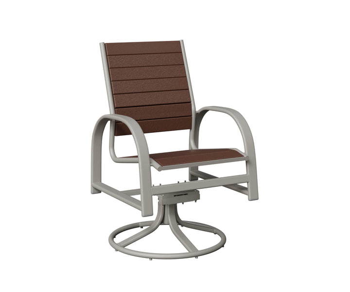 Murphy Poly Swivel Rocker Dining Chair