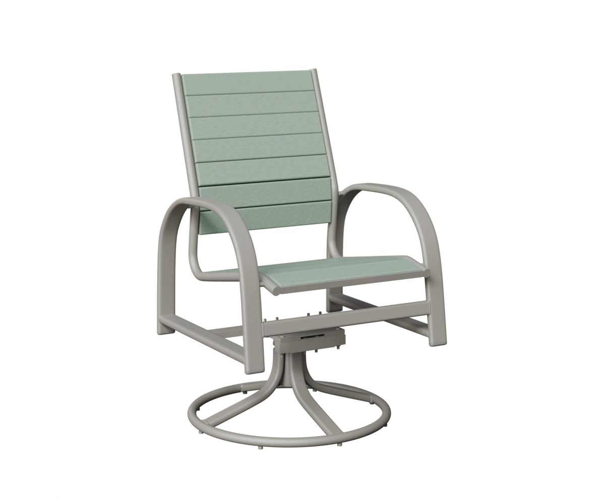 Murphy Poly Swivel Rocker Dining Chair
