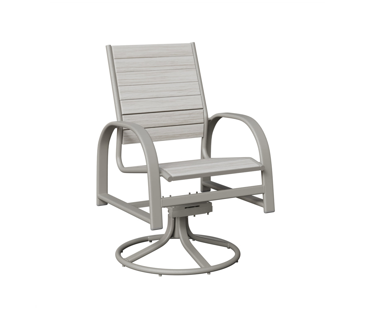 Murphy Poly Swivel Rocker Dining Chair