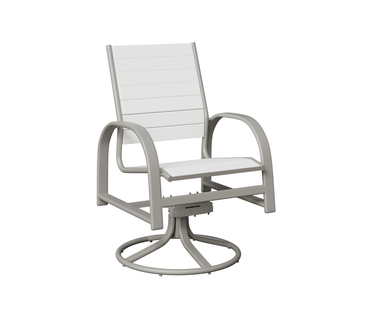 Murphy Poly Swivel Rocker Dining Chair