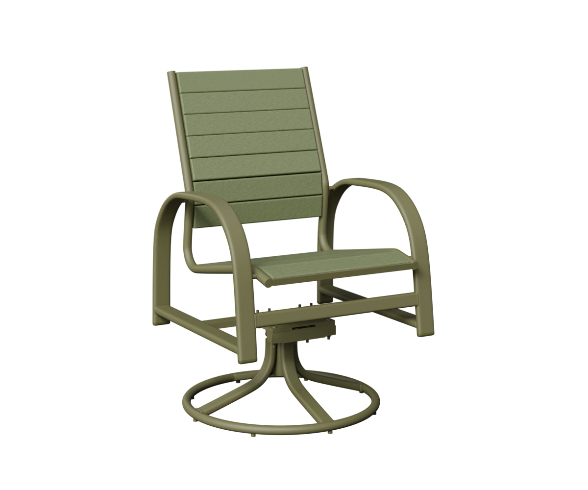 Murphy Poly Swivel Rocker Dining Chair