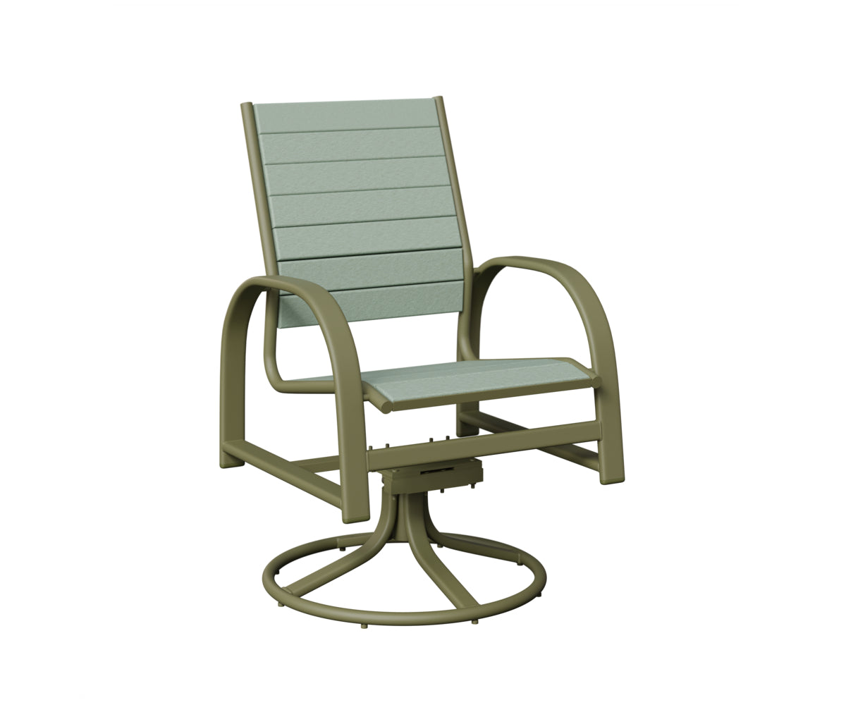 Murphy Poly Swivel Rocker Dining Chair