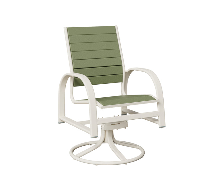 Murphy Poly Swivel Rocker Dining Chair