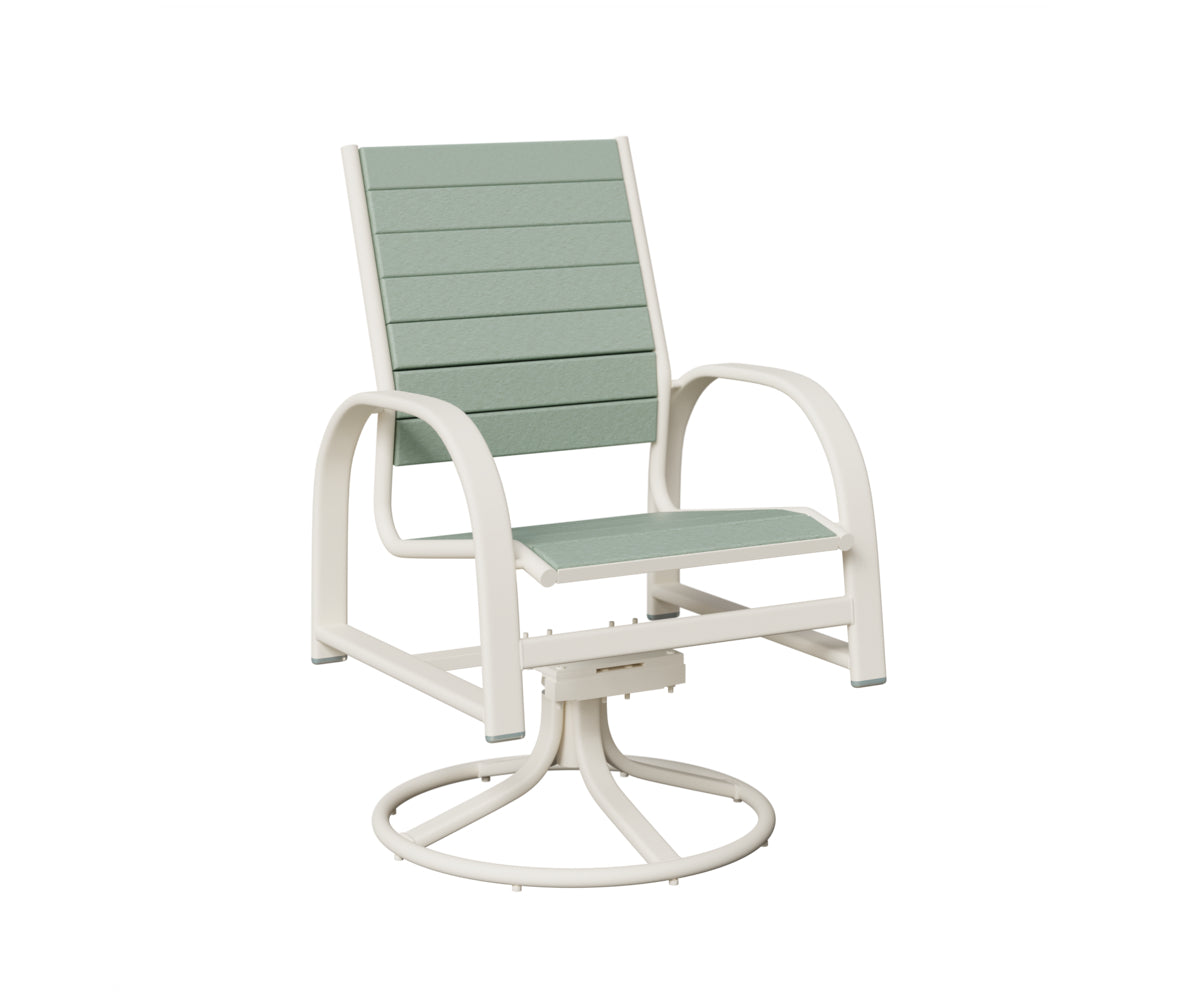 Murphy Poly Swivel Rocker Dining Chair