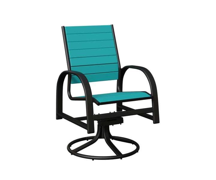 Murphy Poly Swivel Rocker Dining Chair