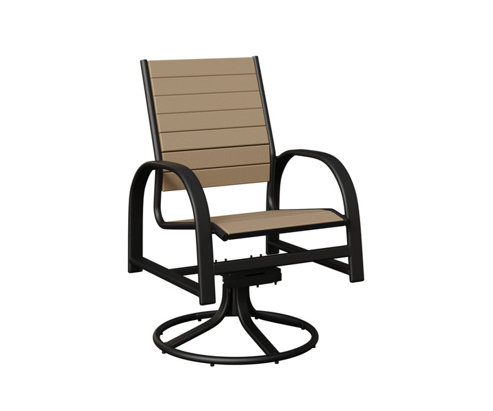 Murphy Poly Swivel Rocker Dining Chair
