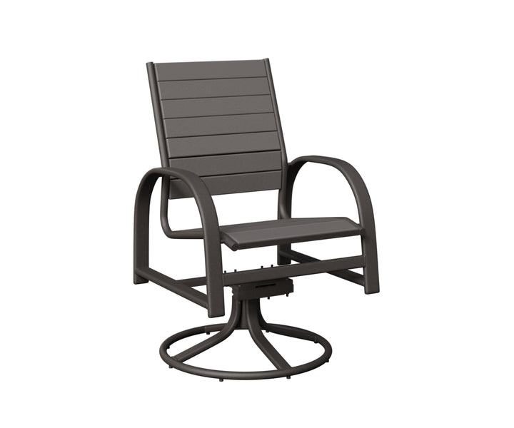 Murphy Poly Swivel Rocker Dining Chair