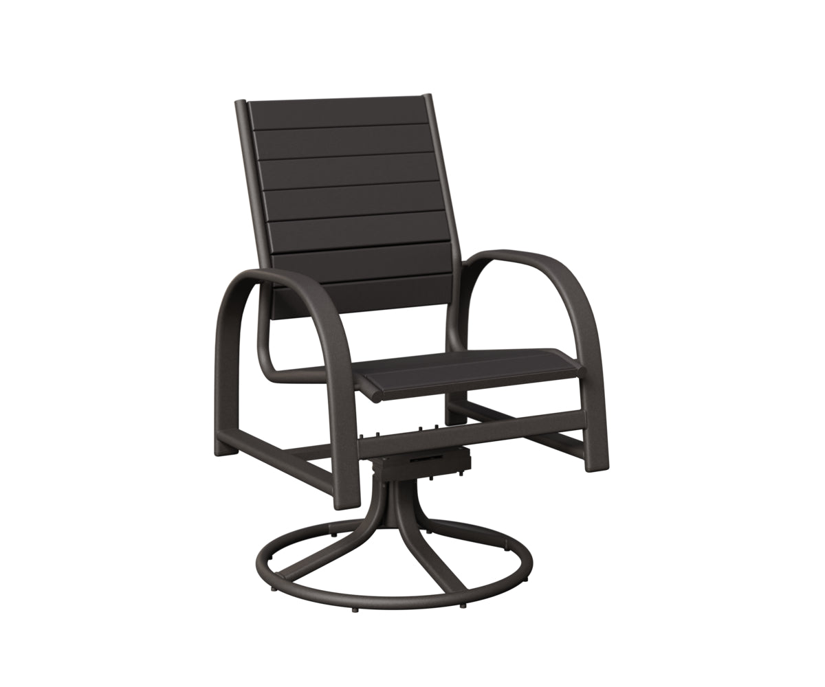 Murphy Poly Swivel Rocker Dining Chair