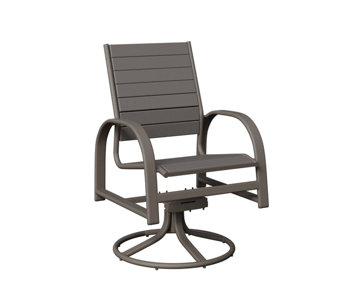 Murphy Poly Swivel Rocker Dining Chair