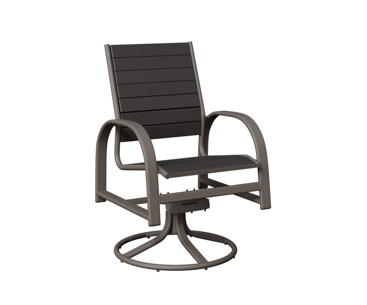Murphy Poly Swivel Rocker Dining Chair