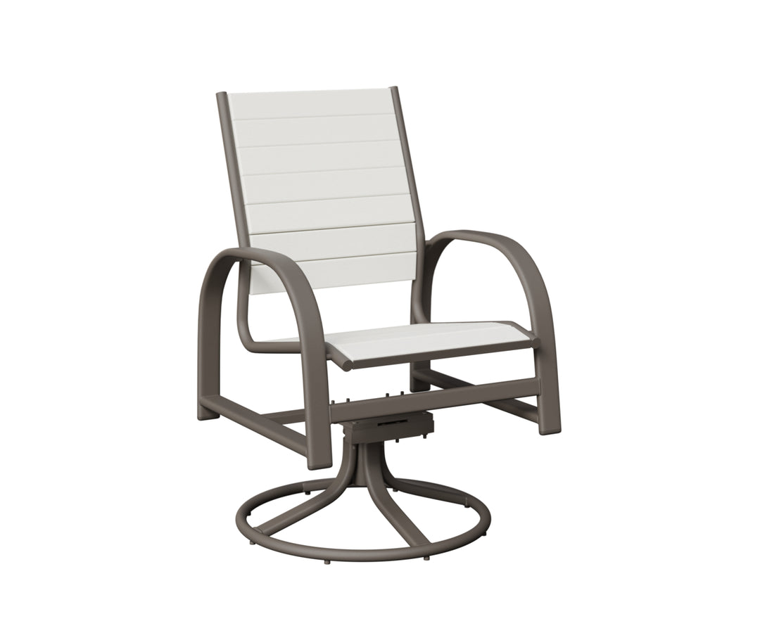 Murphy Poly Swivel Rocker Dining Chair