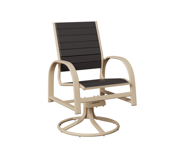 Murphy Poly Swivel Rocker Dining Chair