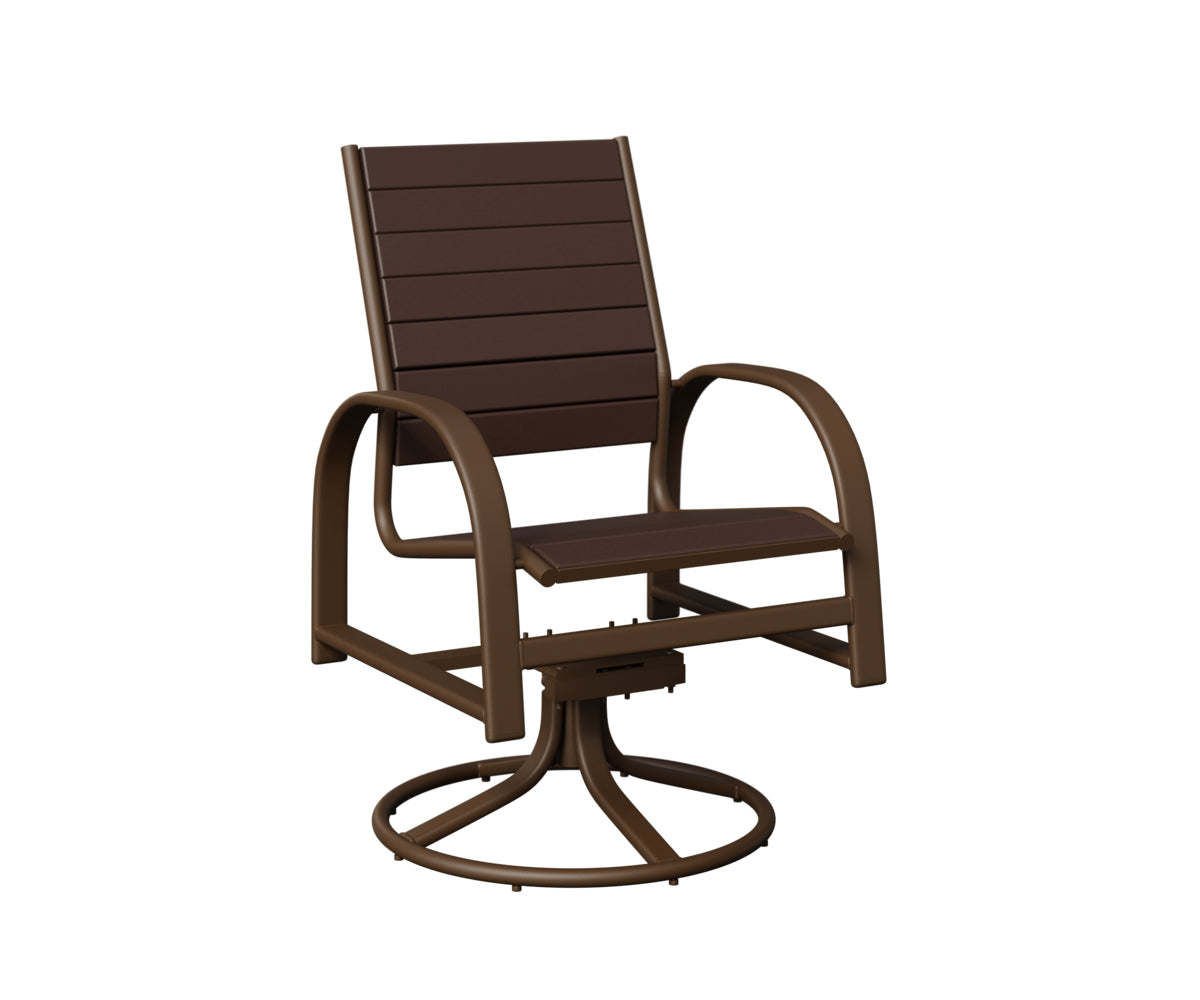 Murphy Poly Swivel Rocker Dining Chair