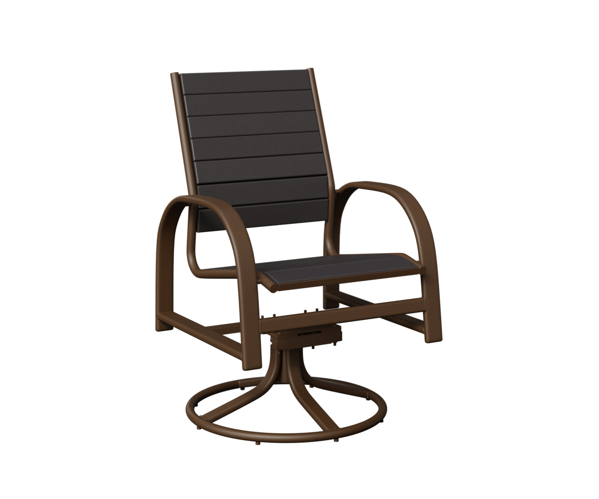 Murphy Poly Swivel Rocker Dining Chair