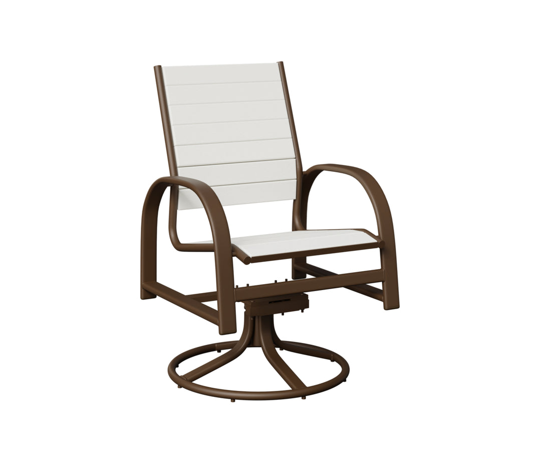 Murphy Poly Swivel Rocker Dining Chair