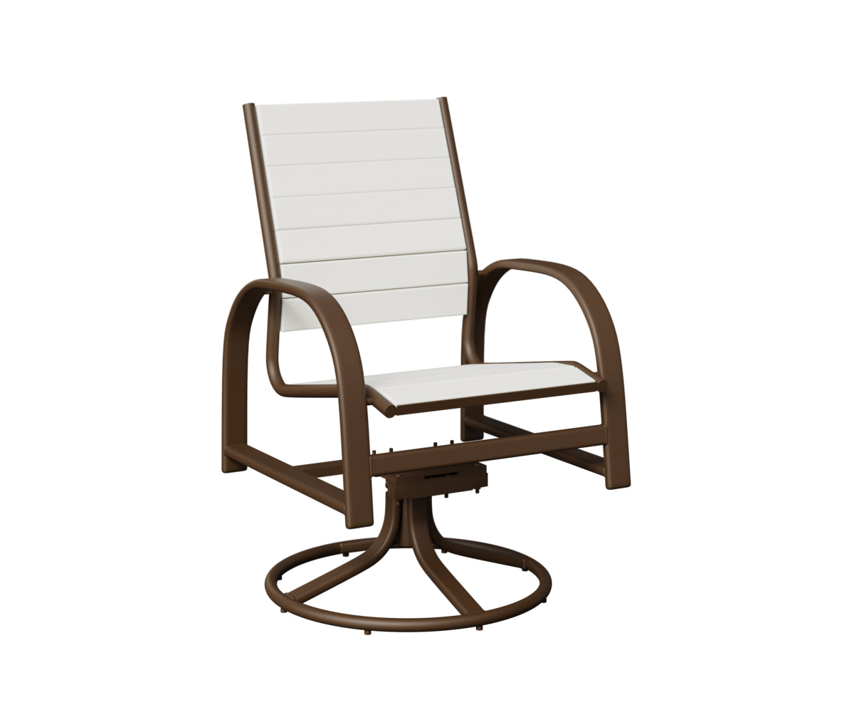 Murphy Poly Swivel Rocker Dining Chair