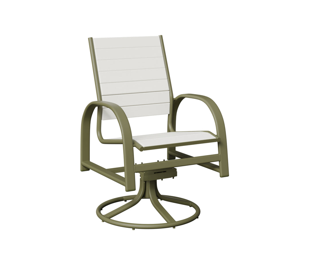 Murphy Poly Swivel Rocker Dining Chair