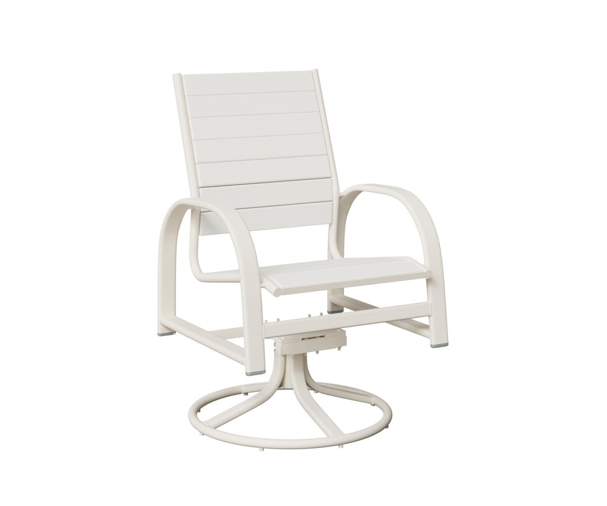 Murphy Poly Swivel Rocker Dining Chair