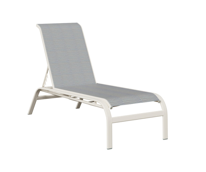 Murphy Sling Chaise Lounge Without Arms