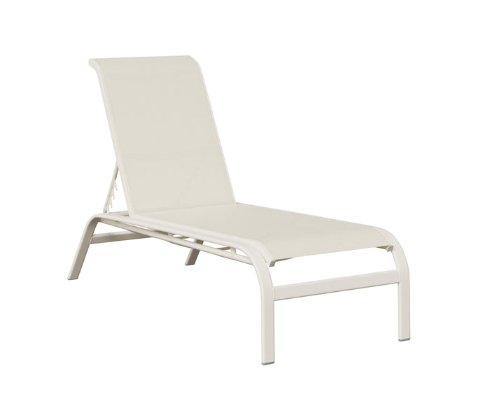 Murphy Sling Chaise Lounge Without Arms