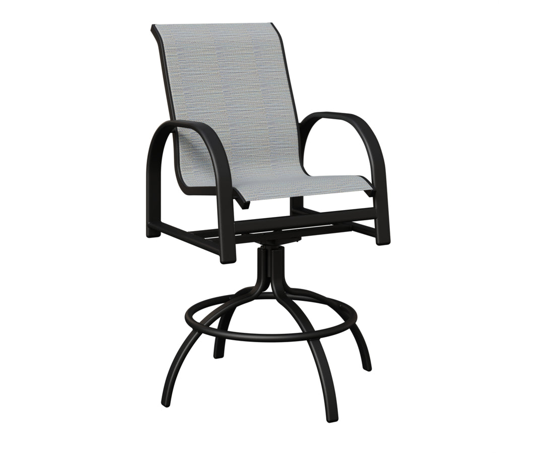 Murphy Sling Swivel Bar Chair