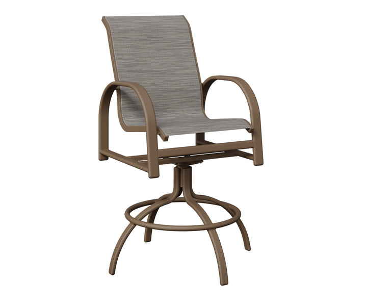 Murphy Sling Swivel Bar Chair