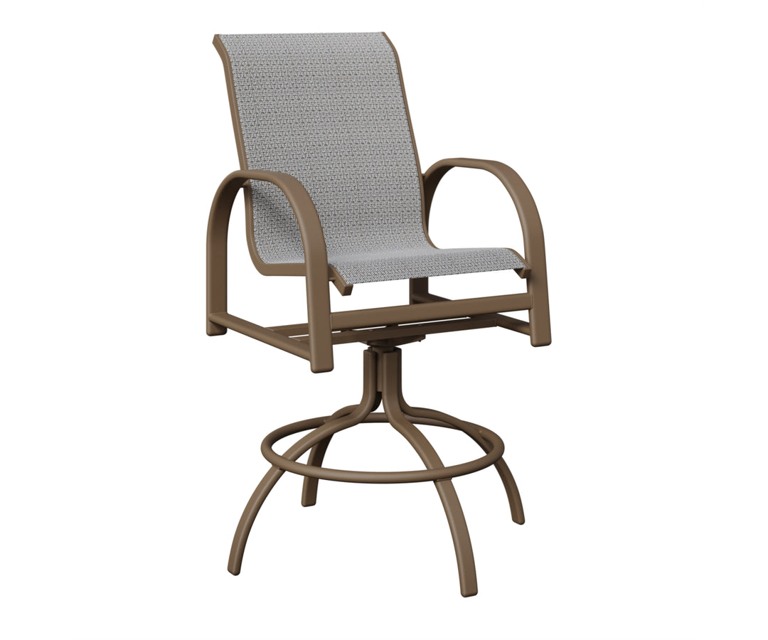 Murphy Sling Swivel Bar Chair