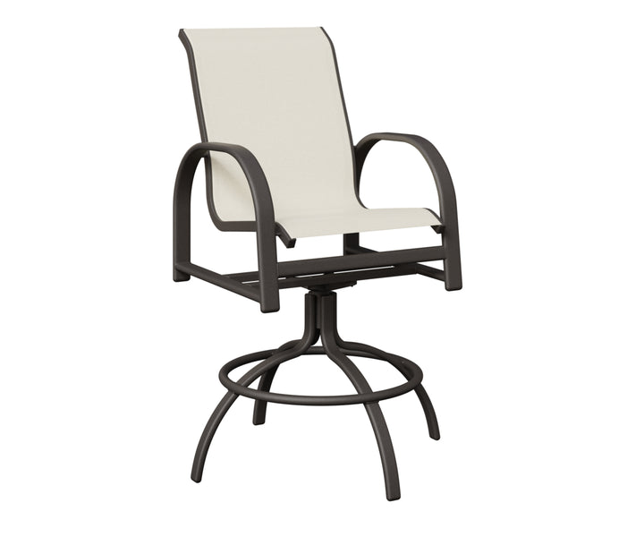 Murphy Sling Swivel Bar Chair