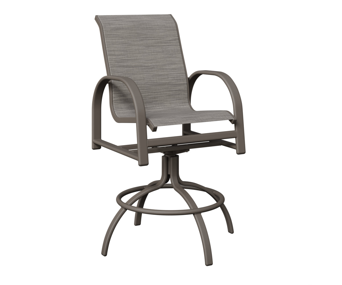 Murphy Sling Swivel Bar Chair