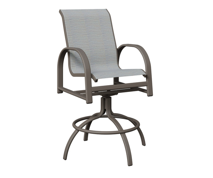 Murphy Sling Swivel Bar Chair