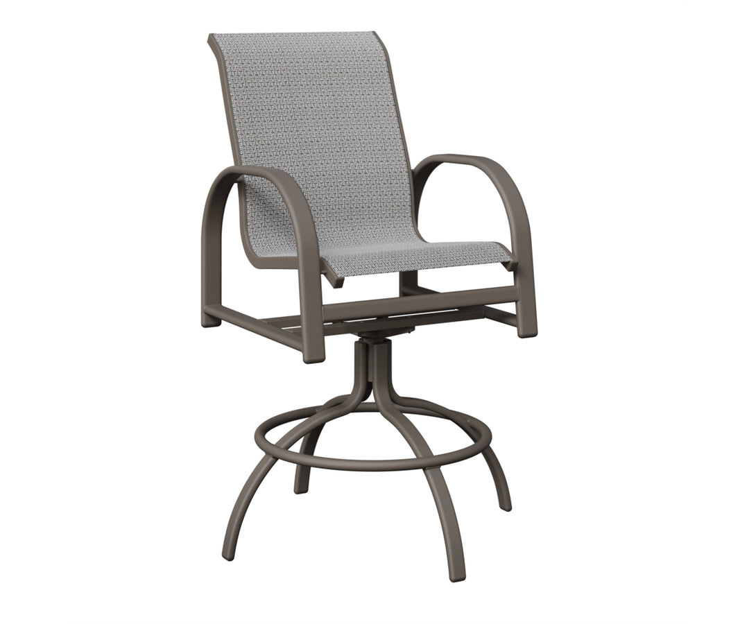 Murphy Sling Swivel Bar Chair