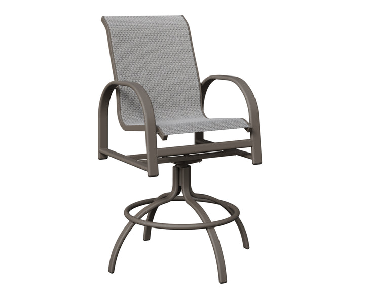 Murphy Sling Swivel Bar Chair