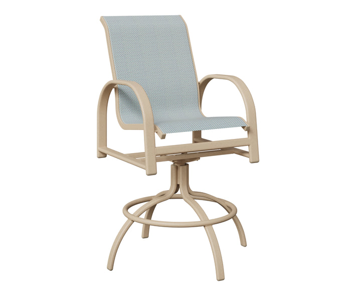 Murphy Sling Swivel Bar Chair