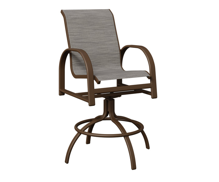 Murphy Sling Swivel Bar Chair