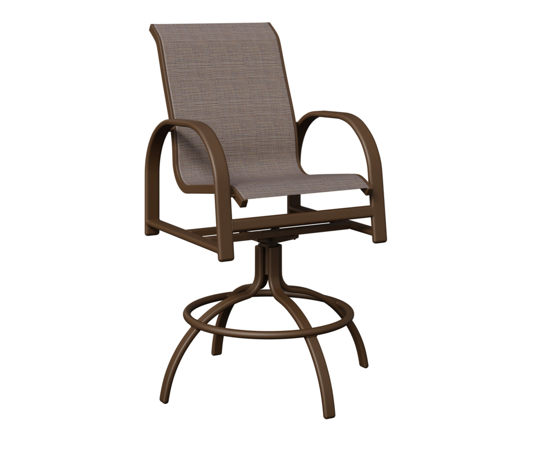 Murphy Sling Swivel Bar Chair