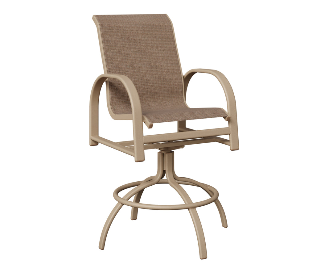Murphy Sling Swivel Bar Chair