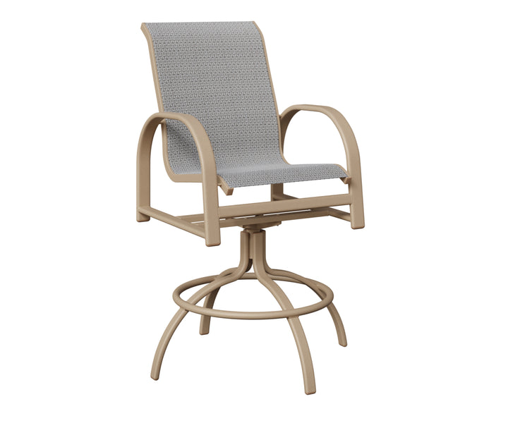 Murphy Sling Swivel Bar Chair