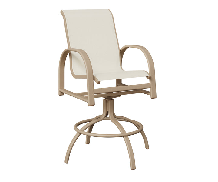 Murphy Sling Swivel Bar Chair