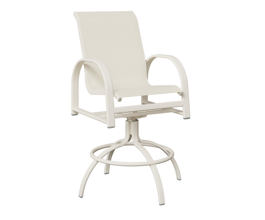 Murphy Sling Swivel Bar Chair