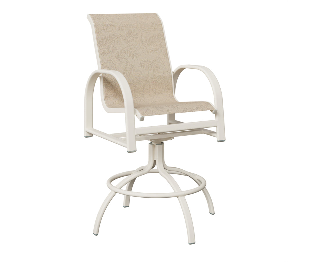 Murphy Sling Swivel Bar Chair