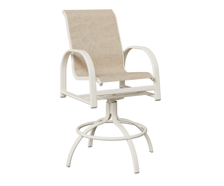 Murphy Sling Swivel Bar Chair