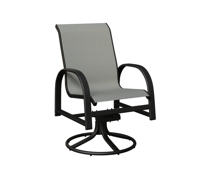 Murphy Sling Swivel Rocker Dining Chair
