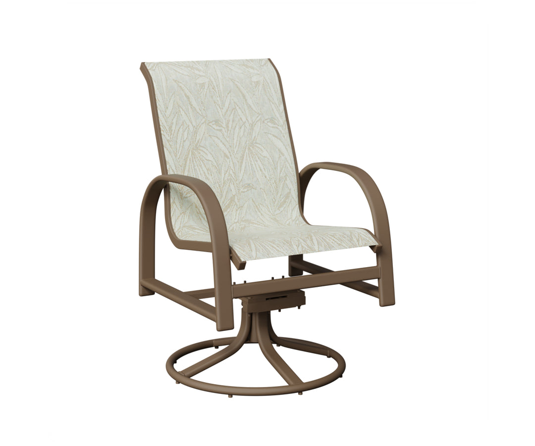 Murphy Sling Swivel Rocker Dining Chair